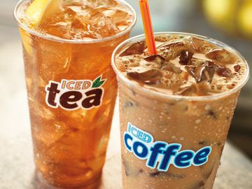 Iced Coffee or Iced Tea