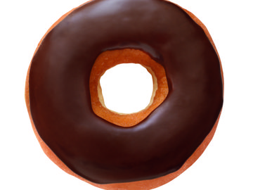 Chocolate Frosted Donut