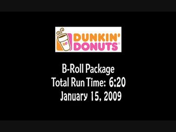Dunkin' Donuts General B-Roll