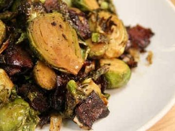 Dunksgiving Side Dish: Dark Roast Coffee Marinated Brussels Sprouts Dunksgiving Side Dish: Dark Roast Coffee Marinated Brussels Sprouts