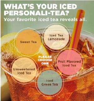 What’s Your Iced Personali-TEA? Take The Quiz and Share For a Chance to Win Free DD Iced Tea For a Year!