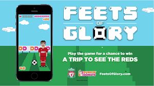 Play “Feets of Glory” For A Chance To Win A Trip To See Liverpool FC Play!