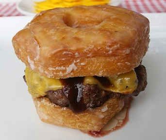 Culinary Corner: Celebrate Father’s Day with a Croissant Donut Burger!