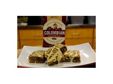Recipe: Colombian Coffee Hazelnut Swirl Blondie