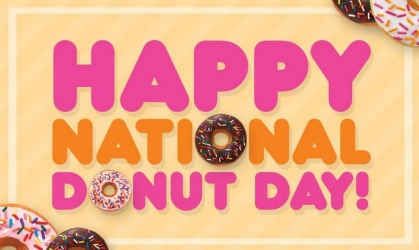 Happy National Donut Day! Celebrate with us, Dunkin’ style!