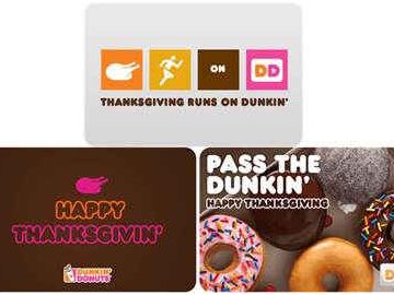 Dunkin’ Donuts Gift IDDeas For Thanksgiving