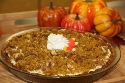 Chef's Corner: Pumpkin Muffin Cheesecake Pie