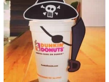 Dunkin’ Donuts Celebrates Talk Like A Pirate Day Dunkin’ Donuts Celebrates Talk Like A Pirate Day