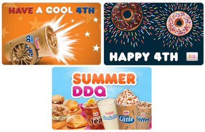 Celebrate the Fourth of July with Dunkin' Donuts