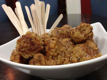 Chef’s Corner: Apple Cider Glazed Turkey & Cranberry Meatballs