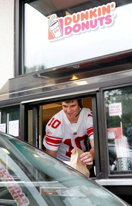 Eli Manning Teams Up with Dunkin' Donuts in Metro New York