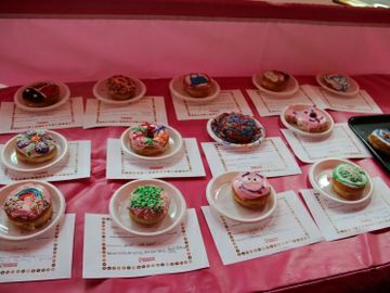 Dunkin' Brands Employees Show off Their Donut Decorating Skills on National Donut Day Dunkin' Brands Employees Show off Their Donut Decorating Skills on National Donut Day