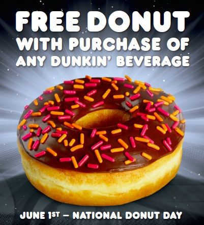 Save the Date: National Donut Day is Friday, June 1!