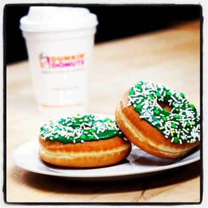 Celebrate St. Patrick’s Day with Dunkin’ Donuts