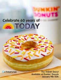Dunkin’ Donuts Introduces TODAY Donut, Shares How To Make a Mini Donut Cake