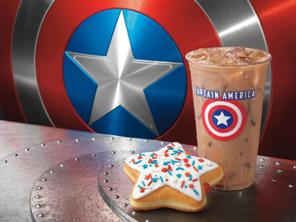Dunkin’ Donuts Unveils Delicious New Menu Items InspireDD by Captain America: The First Avenger