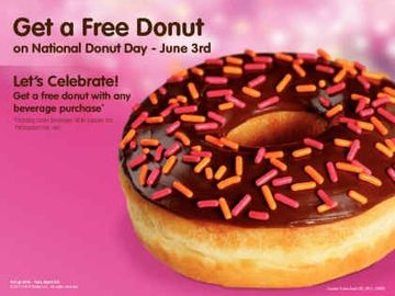 RSVP For National Donut Day on Friday, June 3! RSVP For National Donut Day on Friday, June 3!