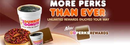Rewards Your Way: Dunkin’ Donuts Launches DD Perks Rewards National Loyalty Program