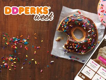 DD Perks Week is here! Stop by Dunkin’ for Daily Deals and Prizes All Week Long DD Perks Week is here! Stop by Dunkin’ for Daily Deals and Prizes All Week Long