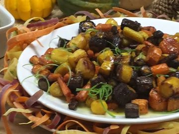 Roasted Carrots with Harmony Leaf Green Tea Miso Butter Roasted Carrots with Harmony Leaf Green Tea Miso Butter