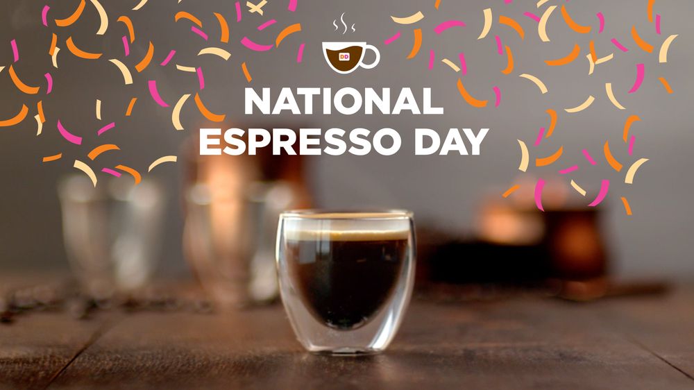 Dunkin’ Donuts Celebrates National Espresso Day  with $1.99 Medium Hot or Iced Espresso Beverages