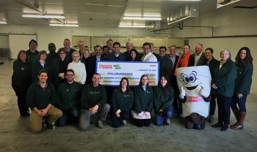 Dunkin’ Donuts Bringing Joy: Greater Philadelphia Franchisees Continue to “Roast Hunger” This Holiday Season