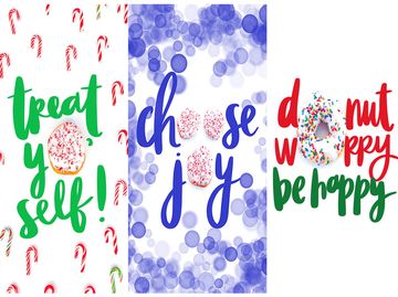 Bring the Joy of Donuts to Your Mobile Screen with Festive Wallpapers Bring the Joy of Donuts to Your Mobile Screen with Festive Wallpapers