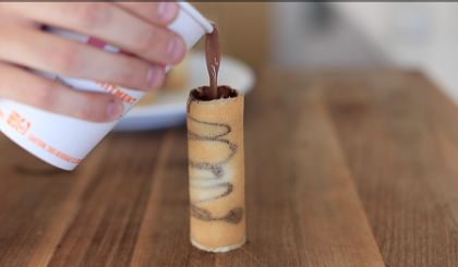 Mini Hot Chocolate Cookie Cups