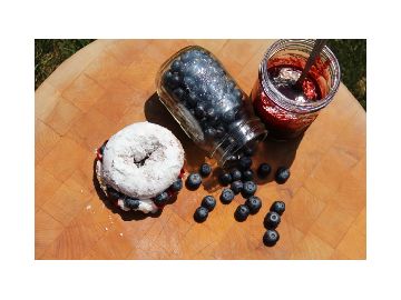4th Of July Donut Sandwich