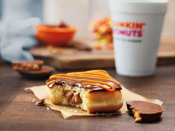 Delicious, Delectable Donuts Join Dunkin’ Donuts’ Fall Menu: REESE’S Peanut Butter Square and New Caramel Apple Croissant Donut Delicious, Delectable Donuts Join Dunkin’ Donuts’ Fall Menu: REESE’S Peanut Butter Square and New Caramel Apple Croissant Donut