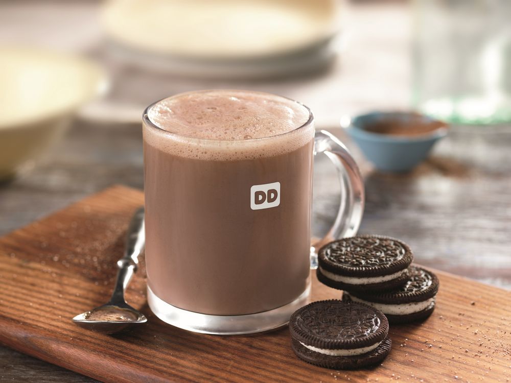 OREO Flavored Hot Chocolate