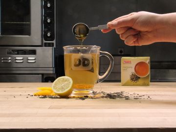 Bourbon Peach Green Tea Toddy Bourbon Peach Green Tea Toddy