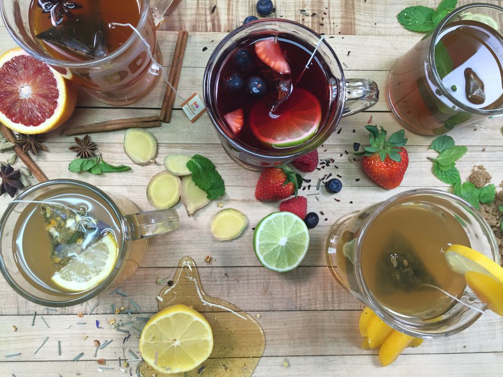 Tea Hot Toddy Lineup