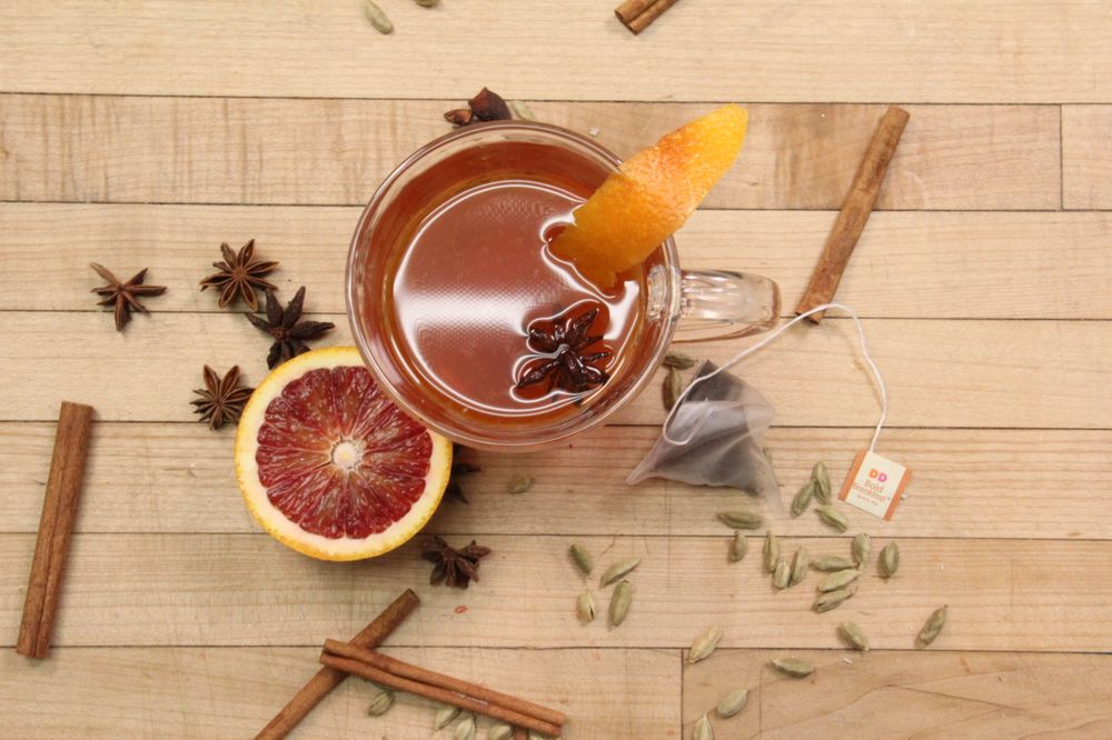 Blood Orange Spiced Tea Toddy