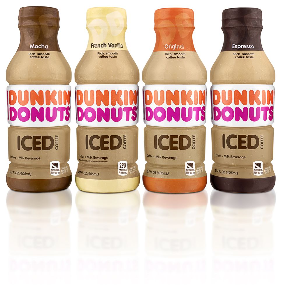  New Dunkin' Donuts Bottled Iced Coffee Now Arriving at Retailers and Dunkin' Donuts Restaurants Nationwide