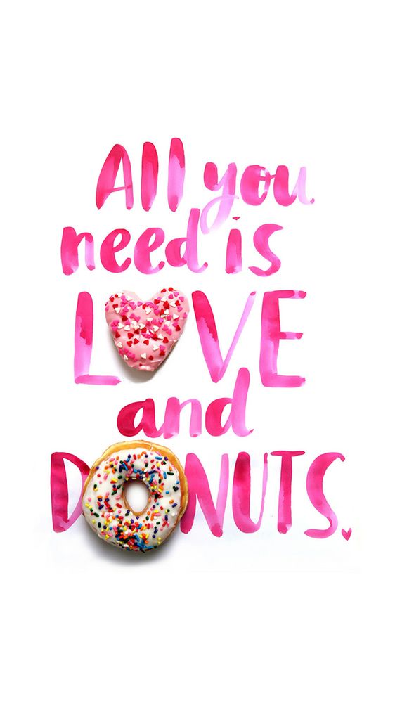 Love & Donuts For iPhone 5