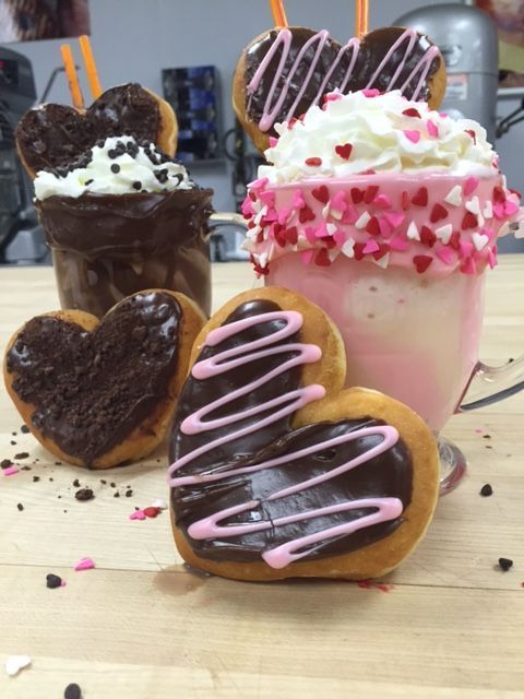 You Need to Try Our Heart Donut Freak Shakes This Valentine’s Day