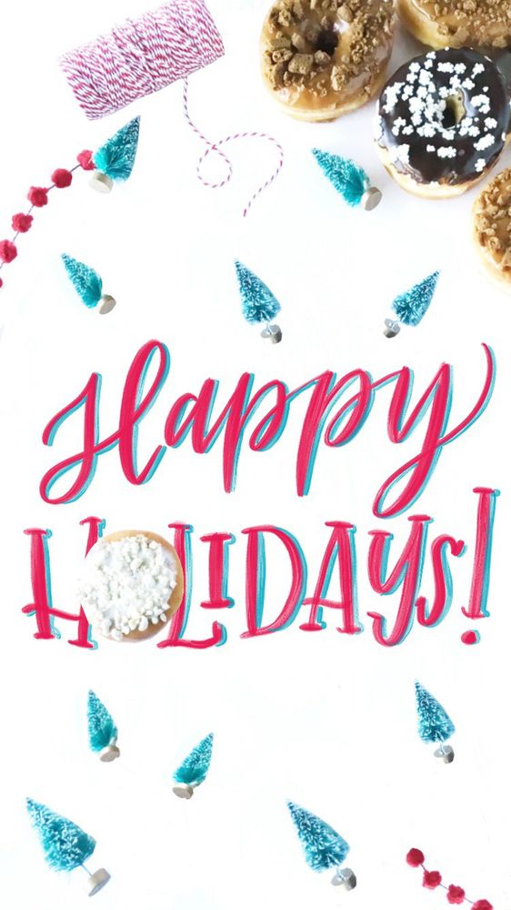 Happy Holidays for iPhone 7
