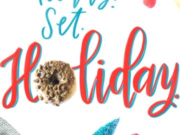 Ready Set Holiday for iPhone 6plus
