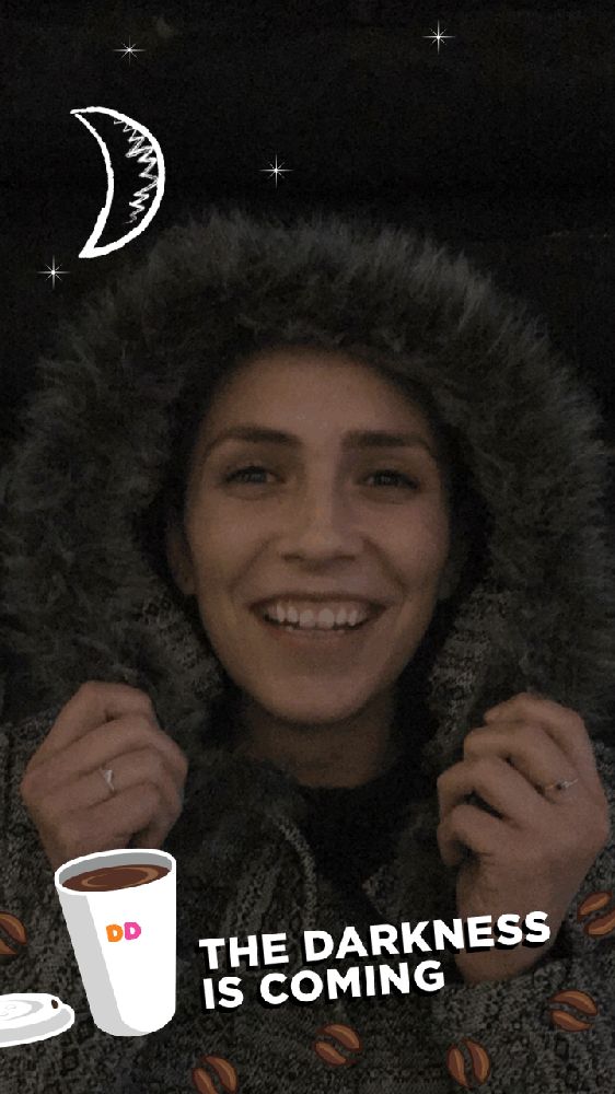 Darkness is Coming Animated Snapchat Filter
