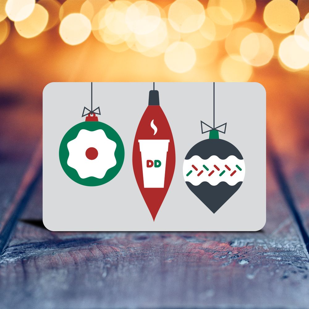 Need a Last Minute Gift? Give a $20 DD Card and Get $10! 