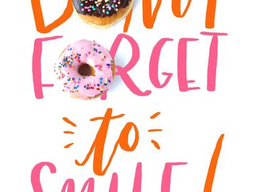 Donut Forget for iPhone 7plus