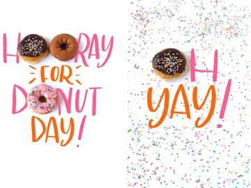 Say Hooray For National Donut Day With Our New Mobile Wallpapers and Emojis! Say Hooray For National Donut Day With Our New Mobile Wallpapers and Emojis!