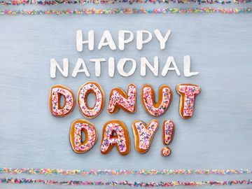 Happy National Donut Day! Celebrate With All Things Donuts