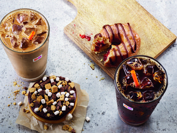 Summer Fun, Donut Style: Dunkin’ Donuts Introduces New S’mores Donut, made with HERSHEY’S® chocolate, and Chocolate Drizzled Strawberry Croissant Donut Summer Fun, Donut Style: Dunkin’ Donuts Introduces New S’mores Donut, made with HERSHEY’S® chocolate, and Chocolate Drizzled Strawberry Croissant Donut
