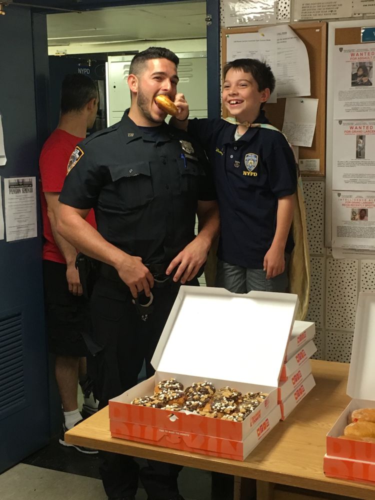 Donut Boy Continues His Mission to Thank Every Cop in America with Donuts