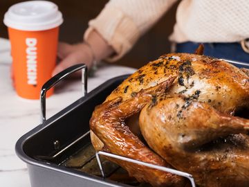 Check Out This Recipe for Our Dunksgiving Espresso-Brined Turkey Check Out This Recipe for Our Dunksgiving Espresso-Brined Turkey