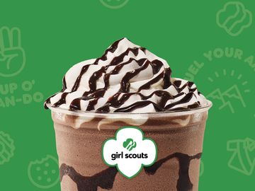 New Trefoils® shortbread Inspired Coffee Flavor Joins Returning Favorites Coconut Caramel and Thin Mints® Flavored Coffees at Dunkin’ Restaurants in December New Trefoils® shortbread Inspired Coffee Flavor Joins Returning Favorites Coconut Caramel and Thin Mints® Flavored Coffees at Dunkin’ Restaurants in December