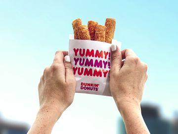 This National French Fry Day, Dunkin’ Donuts is Giving Away Free Donut Fries at Select Locations This National French Fry Day, Dunkin’ Donuts is Giving Away Free Donut Fries at Select Locations