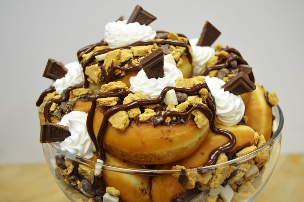 Celebrate National S’mores Day with a S’mores Donut